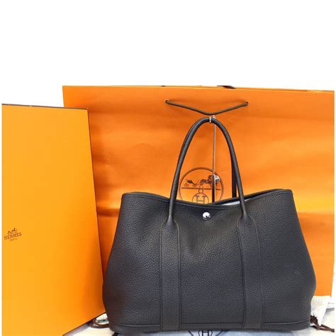 hermes garden party 30 black|hermes garden party 36 canvas.